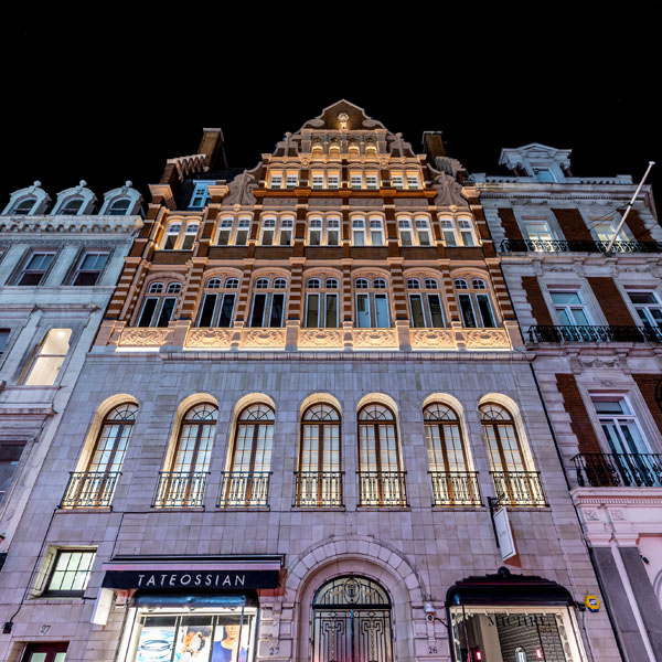 CONDUIT STREET lighting design