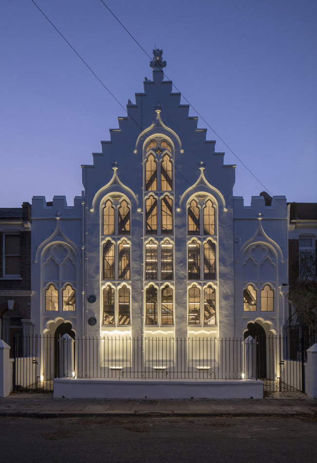 Church conversion lighting design