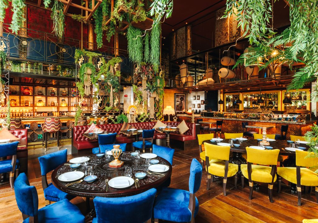 Coya Riyadh lighting