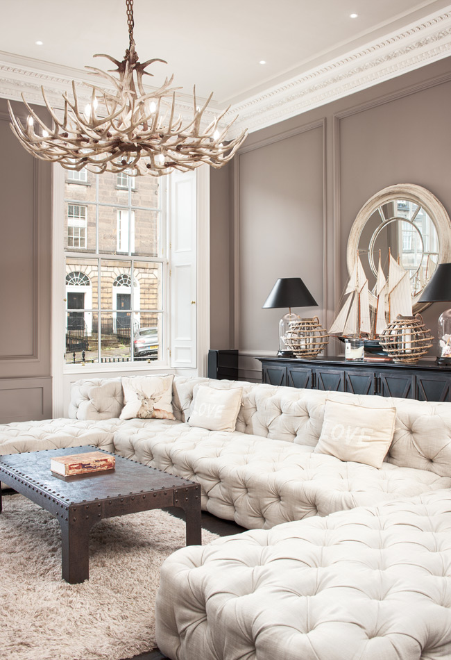 Edinburgh new town home lighting design