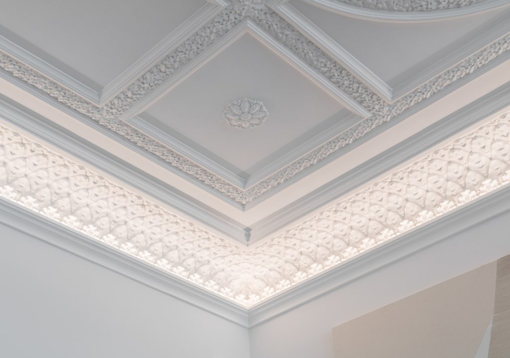 Hidden LED lighting detail