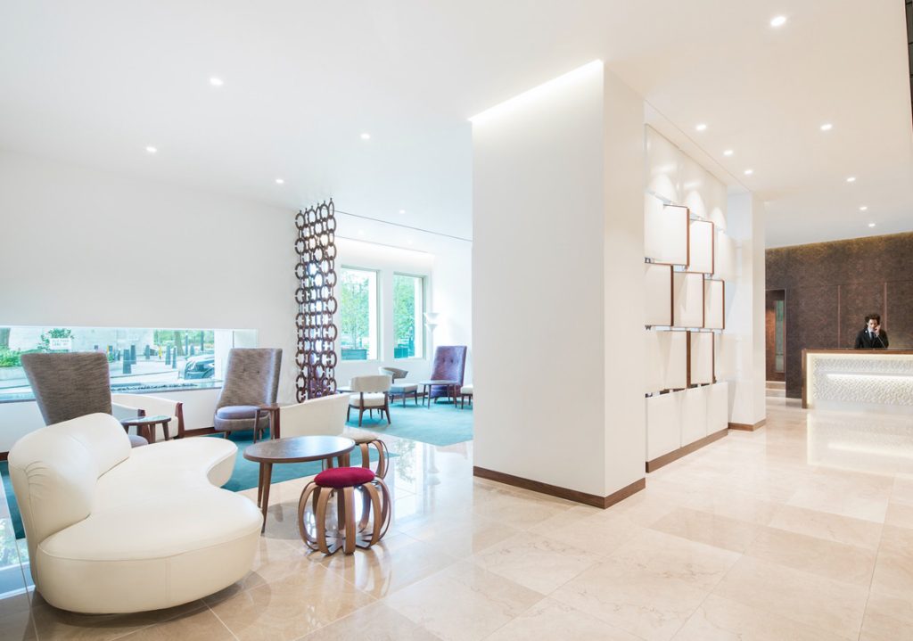 Hotel lighting lobby