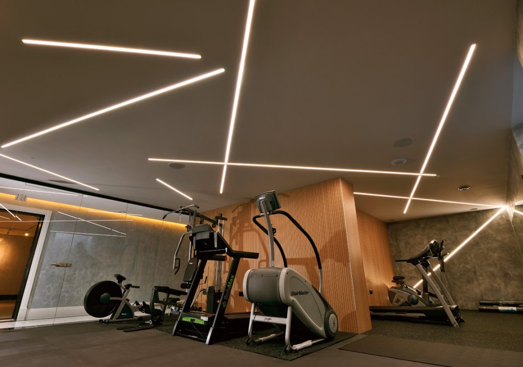 Lighting Design home Gym
