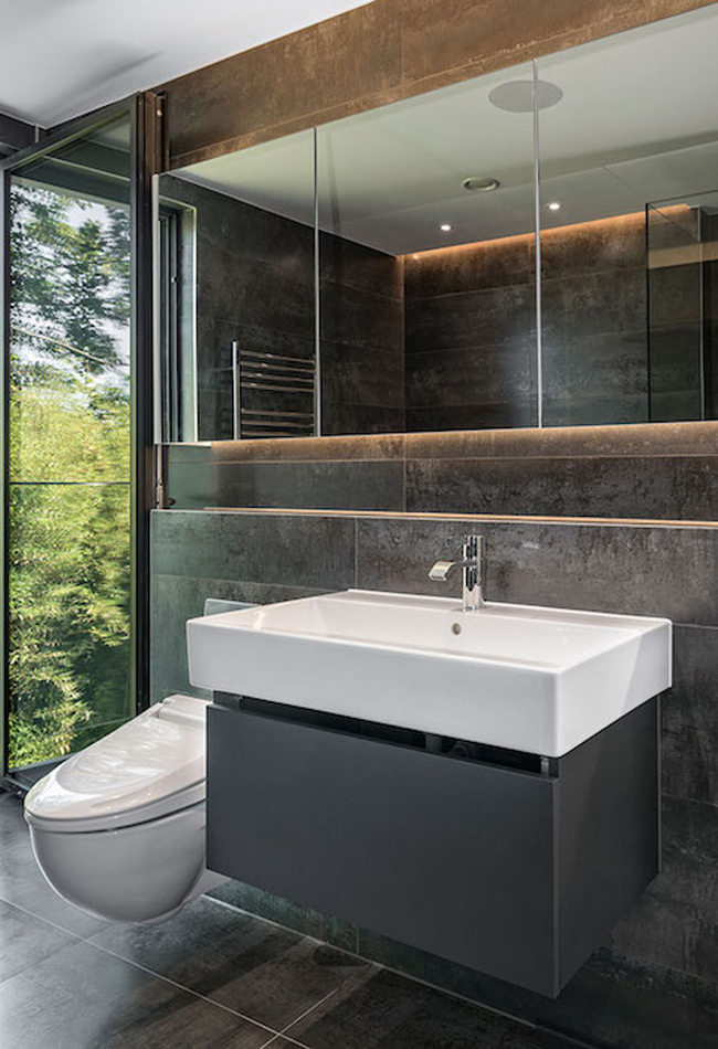 bathroom mirror lighting design