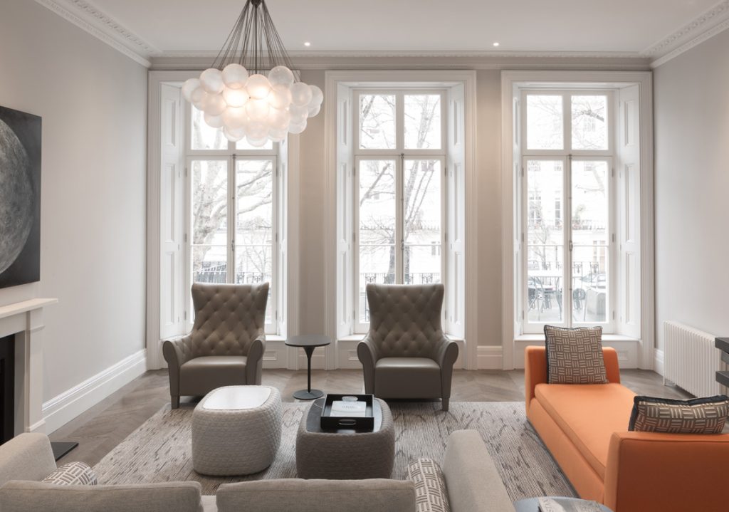 clifton lighting design living room