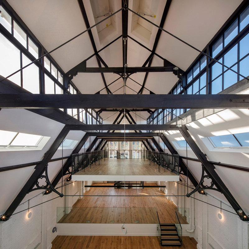 coworking office lighting design