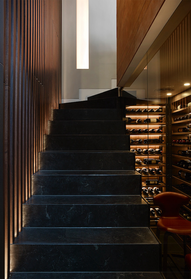 upmarket stair lighting