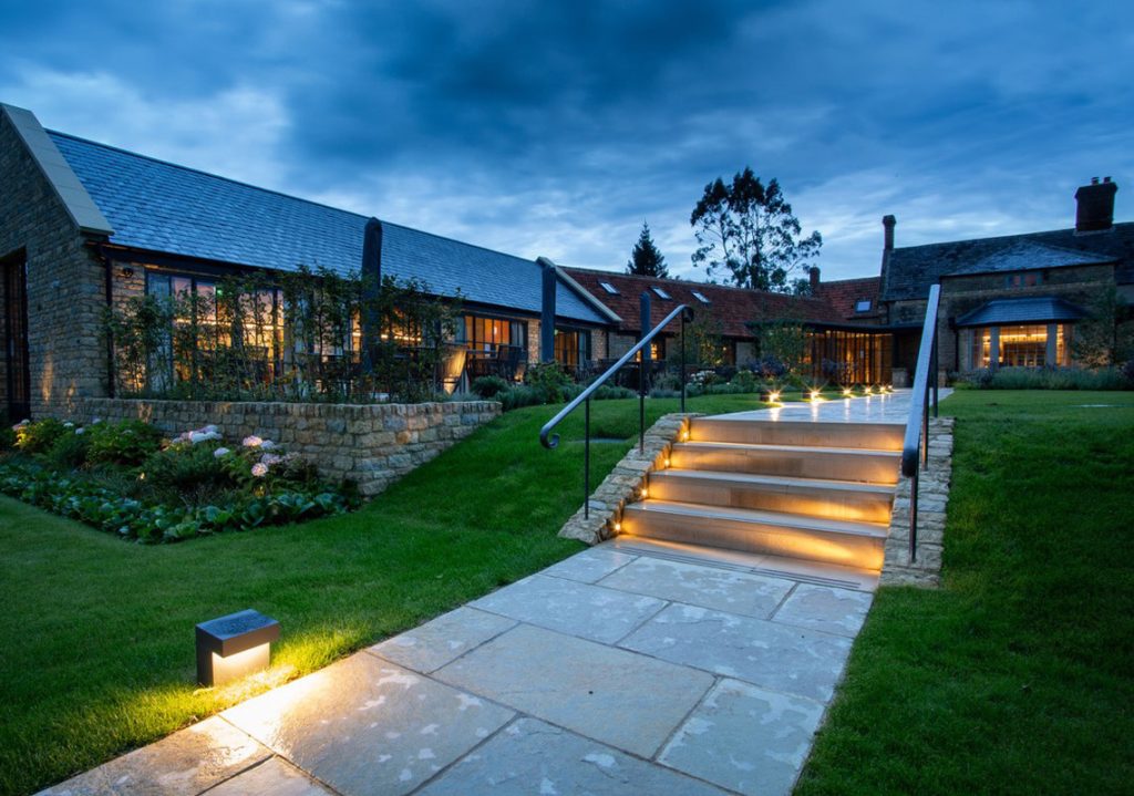 Hotel Exterior Lighting