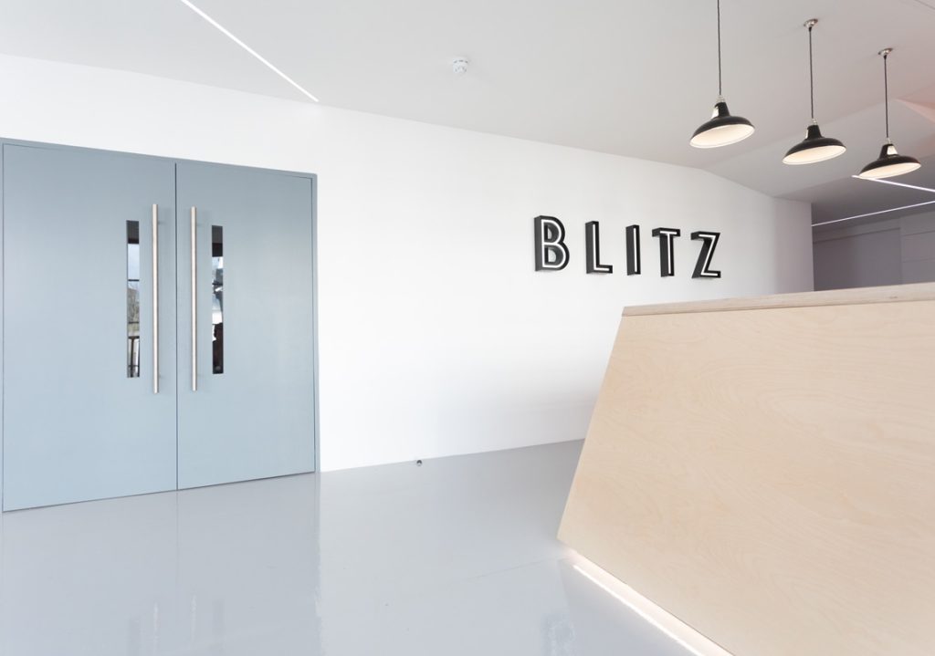 gym Reception lighting design