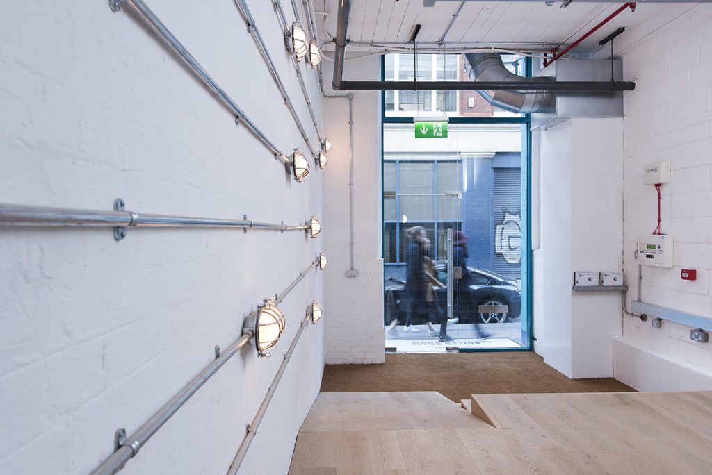 office entrance lighting design