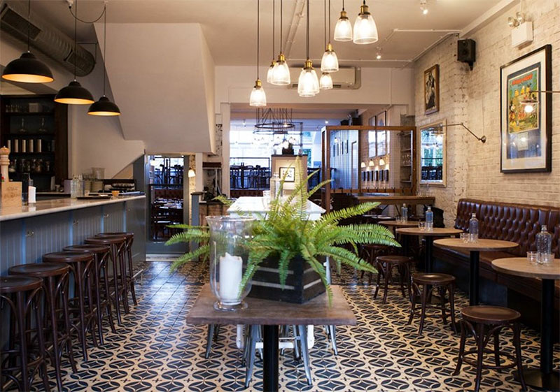 sw15 restaurant lighting design