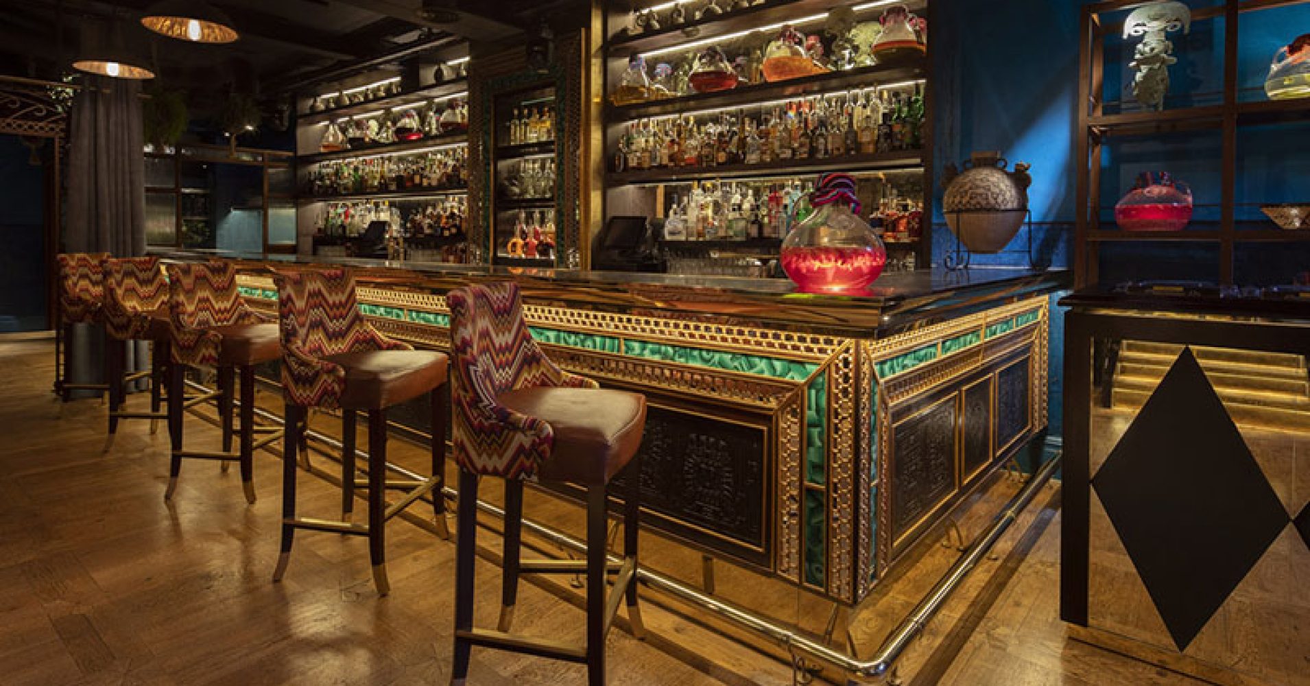 coya restaurant lighting design