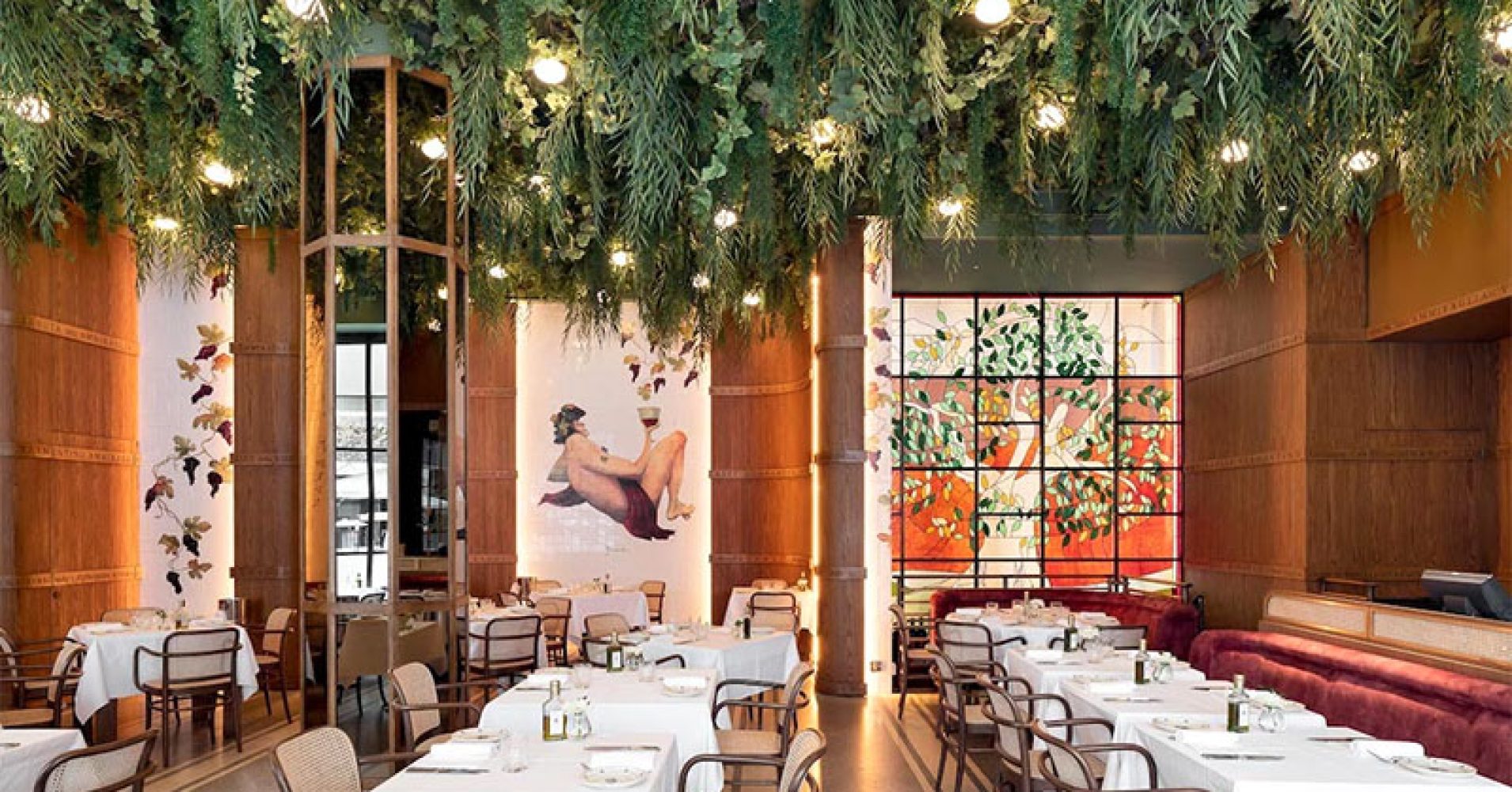 frescobaldi restaurant lighting design