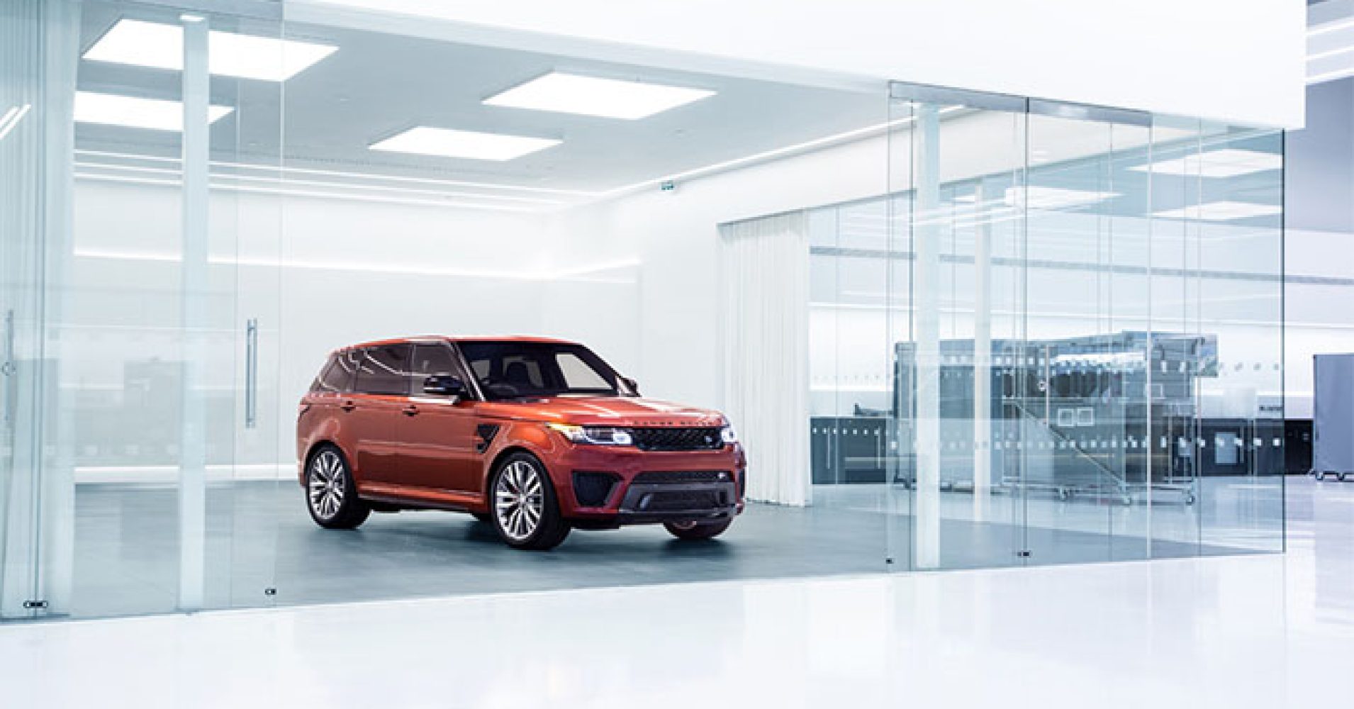 jaguar commissioning suite lighting