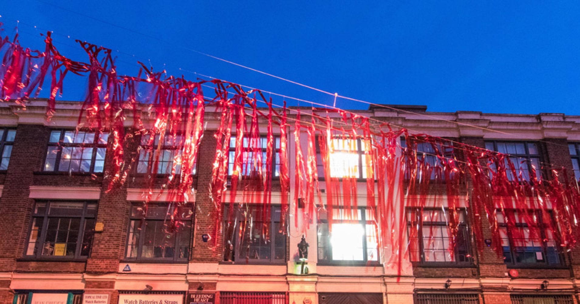 light installation clerkenwell design week